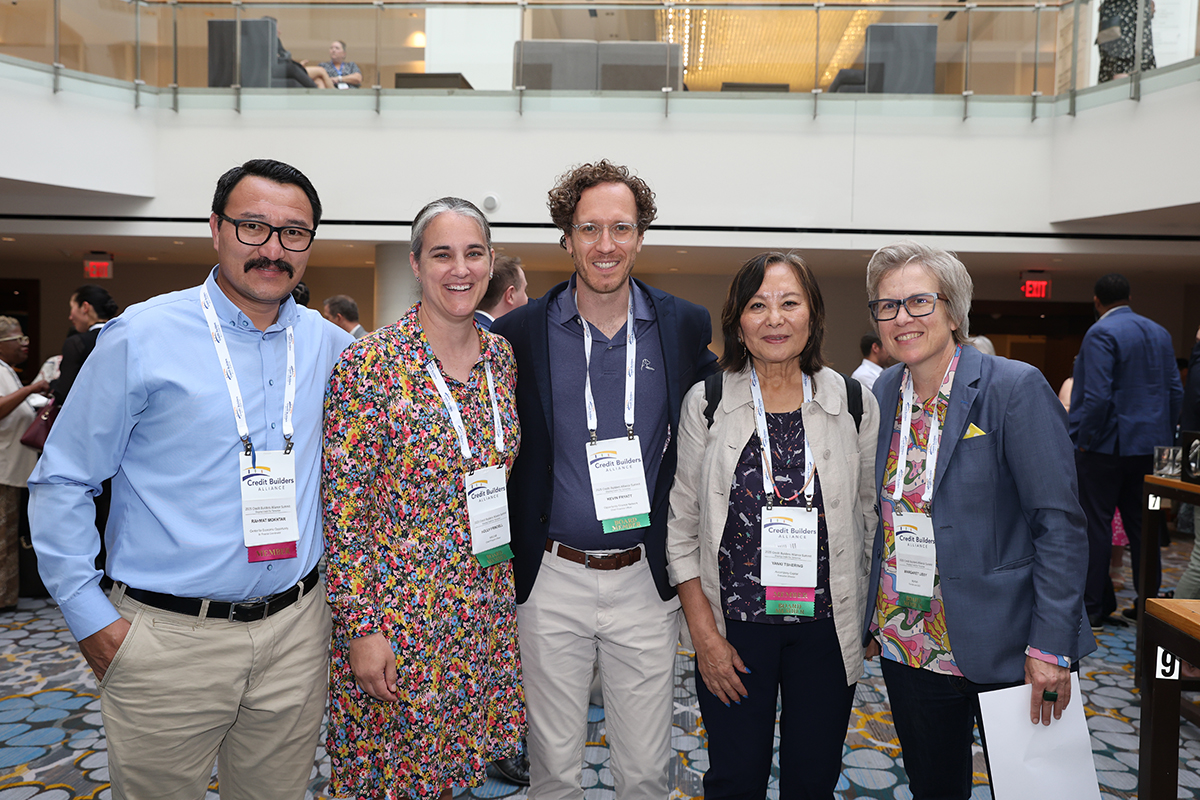 CBA Summit participants connecting at a networking reception.